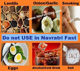 Navratri Fasting Rules